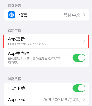 禹王台苹果15维修中心如何让iPhone15APP自动更新 禹王台苹果15维修中心如何让iPhone15APP自动更新